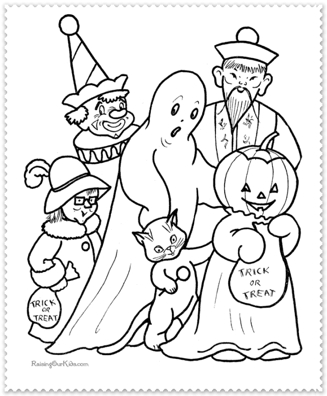 Halloween Pentru Copii Planse De Colorat Planse De Colorat